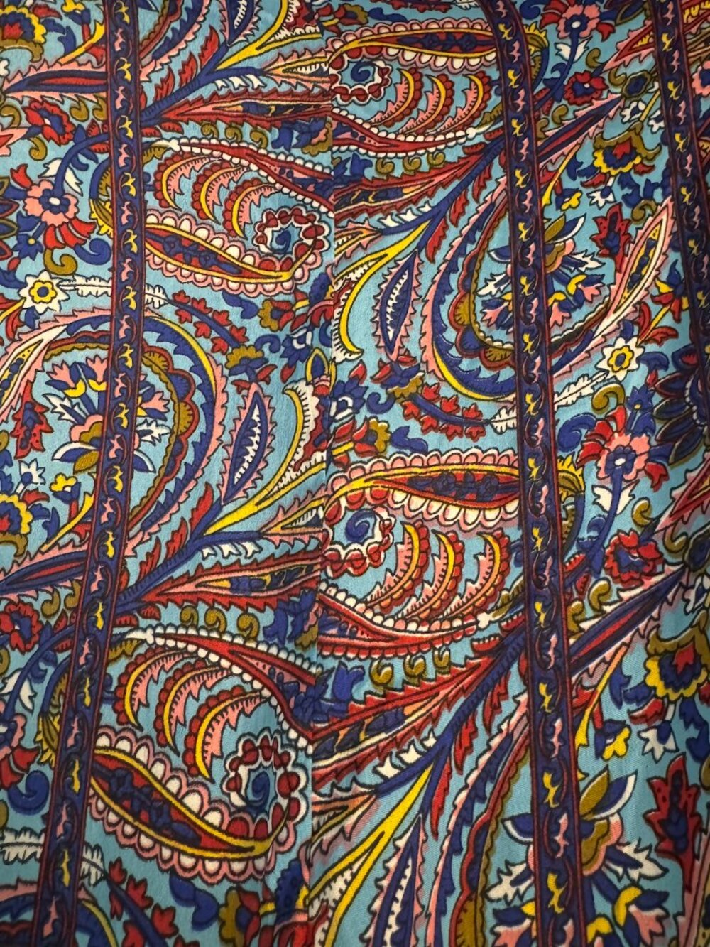 🇮🇹 Italian Paisley Halter Flowy Summer Dress - Picture 4 of 4